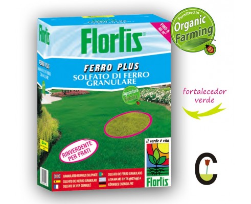 Sulfato ferroso granulado FERRO PLUS 2 Kilos